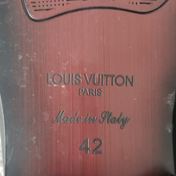 Louis Vuitton mens dress shoes size 42 - Picture 4 of 7